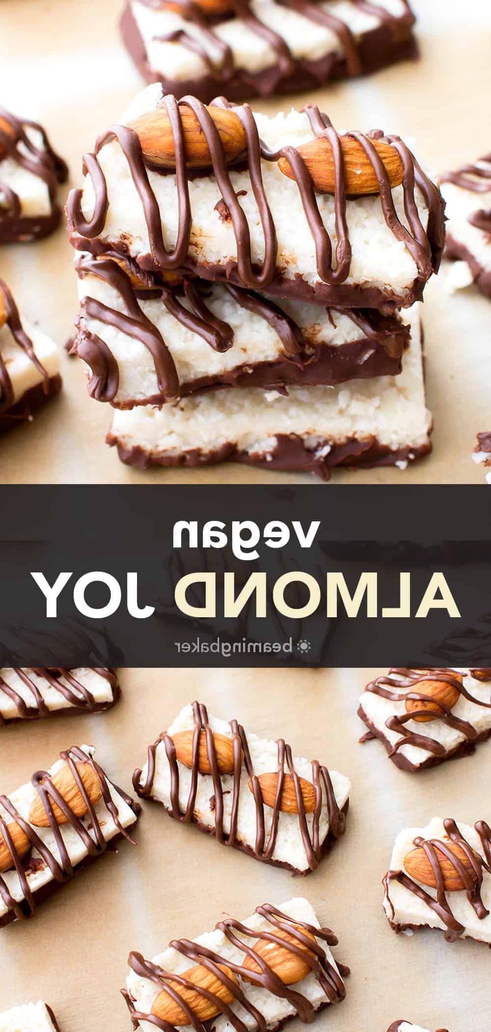 Veganer Almond Joy – Bild zum Anpinnen für selbstgemachte Almond Joy